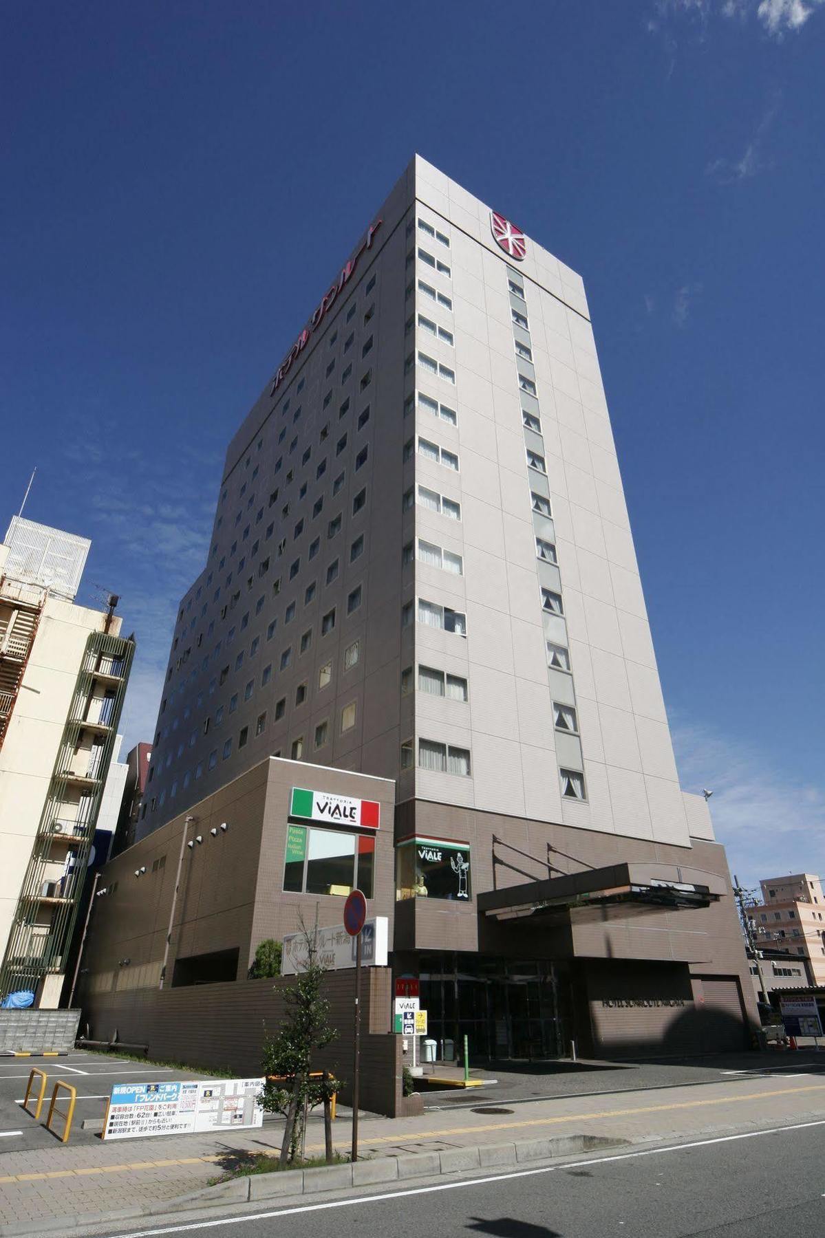 Hotel Sunroute Niigata Exterior photo